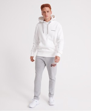 Superdry Urban Athletic Férfi Kapucnis Pulóver Fehér | FZQAC8420